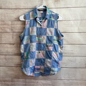 VINTAGE BIRCH‎ BROTHERS FOR EAGLE’S EYE PIECED PATCHWORK SHIRT